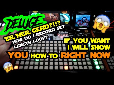 Arranger Mode Fixed Loop Length pt. 1 // Synthstrom Deluge Tutorial