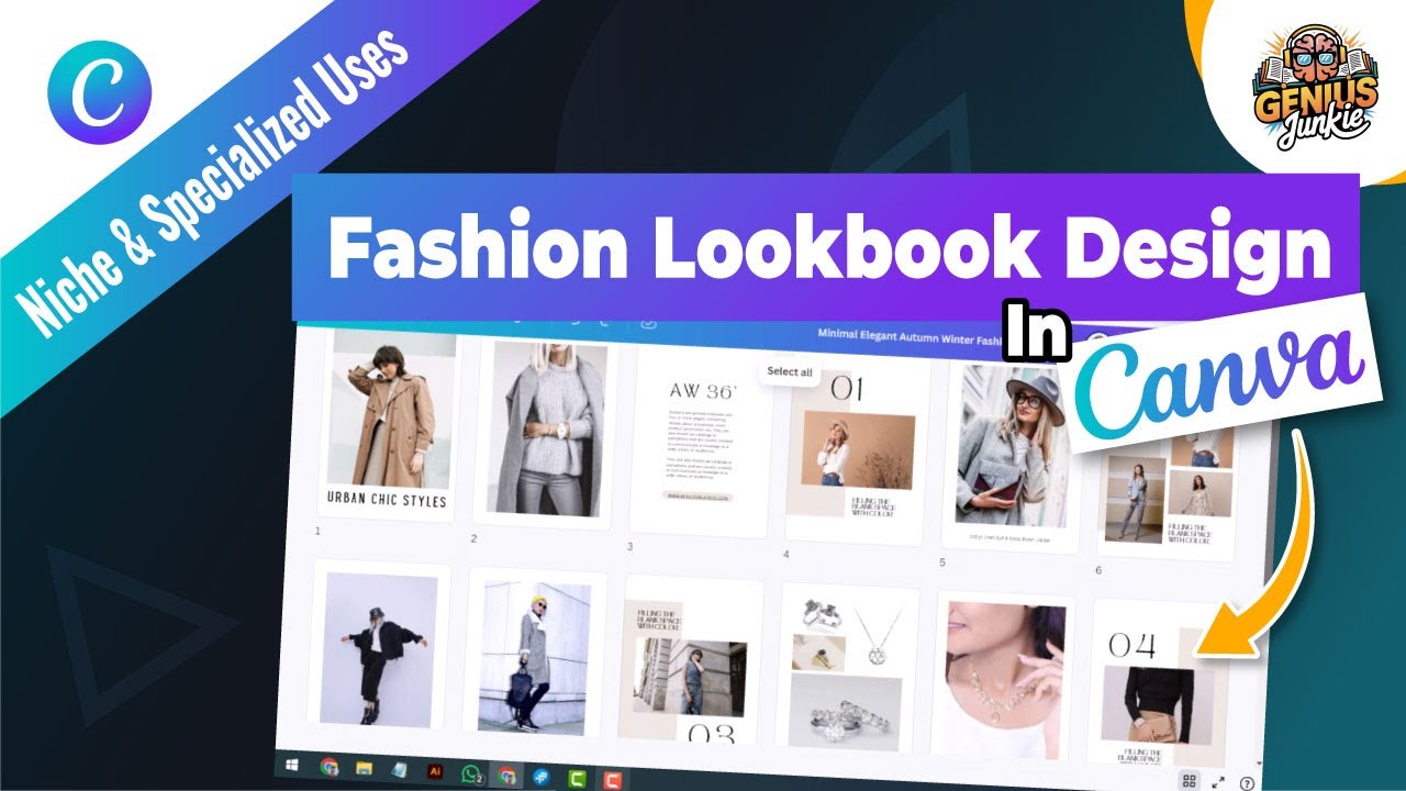 Design a Stunning Fashion Lookbook in Canva: Step by Step Guide for Beginners