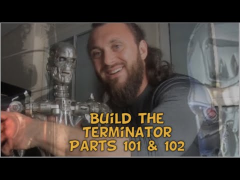 Build the Terminator - Parts 101 & 102 - Head Accessories & The Chest Plates 🦾