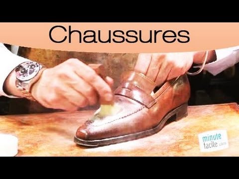 comment appliquer graisse sur chaussure