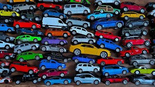 Download the video "Box Full of Model Car Jaguar, Nissan, Audi, BMW, Renault, Toyota, Lexus, Skoda, Cadillac and More"