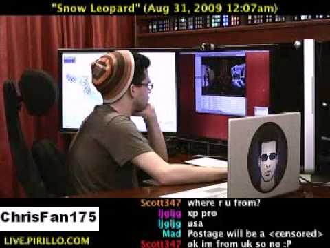 Chris Pirillo Going Through His Apps On The Mac Pro