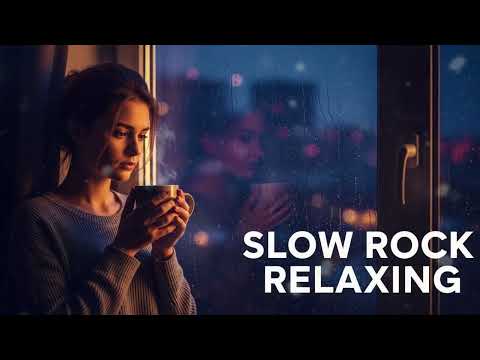 Relaxing Slow Rock – Rainy Night Rock Playlist