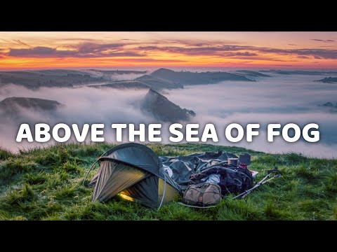 Solo Bivvy Wild Camp in the White Peak District | Alpkit Elan Review | Cloud Inversion