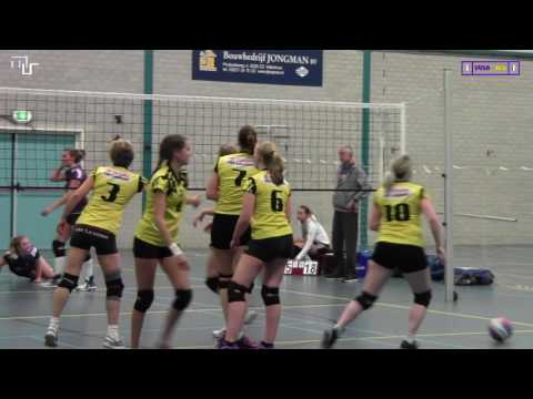 Volleybal Dames 1e kl. H: VVSA D1 - Dalvo D1 [25-10-2016]