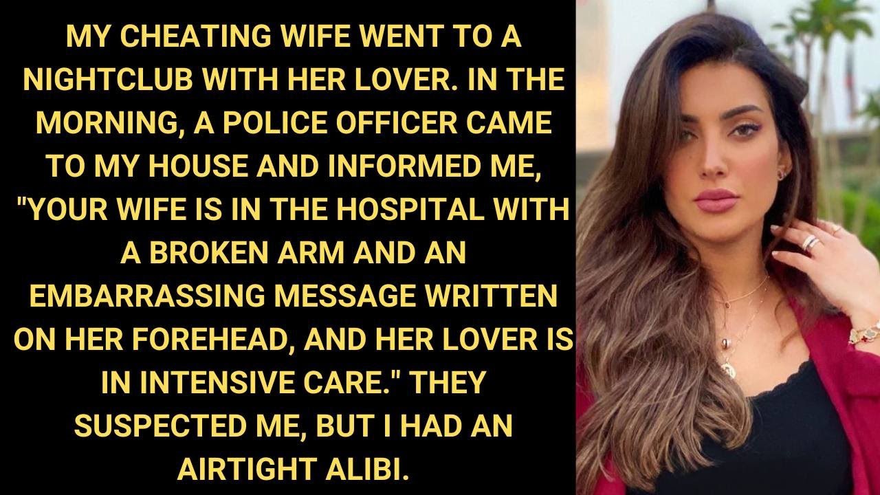 My CHEATING Wife Went To A Nightclub With Her Lover. In The Morning, A Police Officer Came To My ...