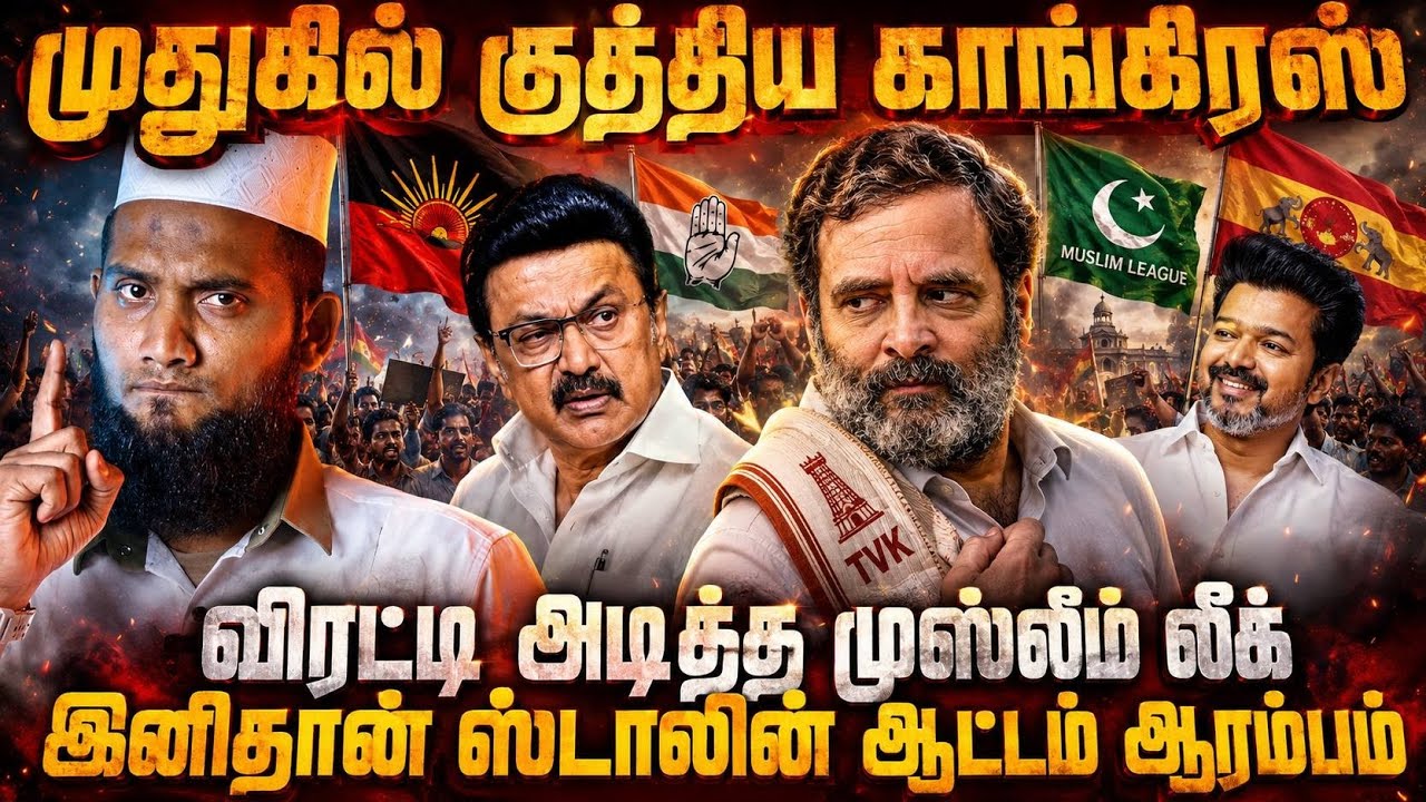 🔥 முதுகில் குத்திய காங்கிரஸ்⚡ விரட்டி அடித்த முஸ்ல?