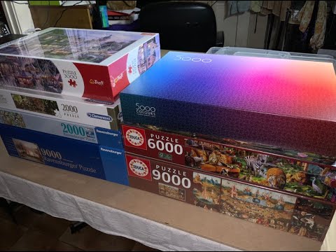 Ravensburger, Educa, Clementoni and Trefl Puzzle Haul number 28!