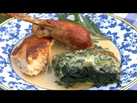 Recette : poulet à l'estragon et son gratin printanier - Météo à la carte