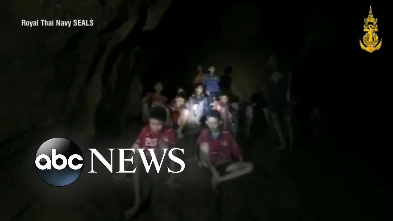 Missing soccer team found alive in a cave in Thailand after 10 days thumnail