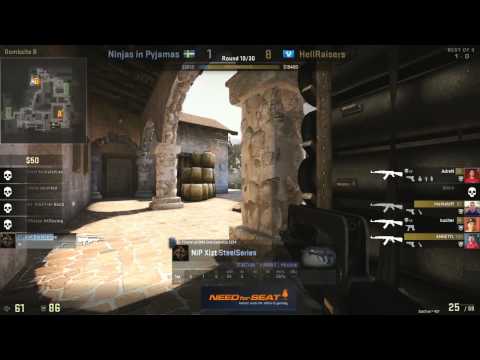NiP vs HellRaisers [de_inferno] - CS:GO DreamHack Summer 2014