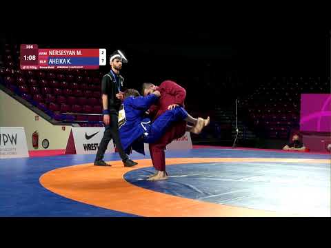 BRONZE Men's GP Gi - 62 kg: M. NERSESYAN (ARM) v. K. AHEIKA (BLR)