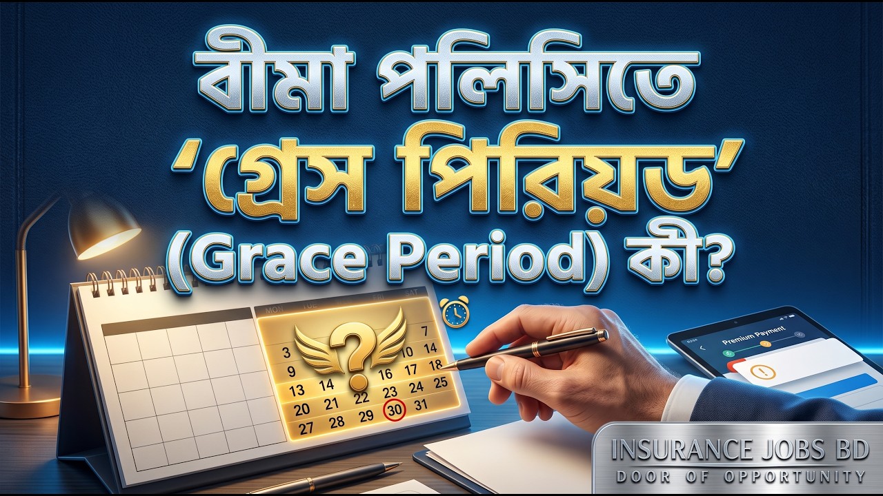 বীমা পলিসিতে 'গ্রেস পিরিয়ড' (Grace Period) কী?