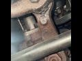 Chevrolet Silverado Worn Pitman Arm Before & After #mobilemechanic #chevrolet