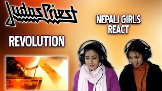 JUDAS PRIEST REACTION | REVOLUTION REACTION | NEPALI GIRLS REACT