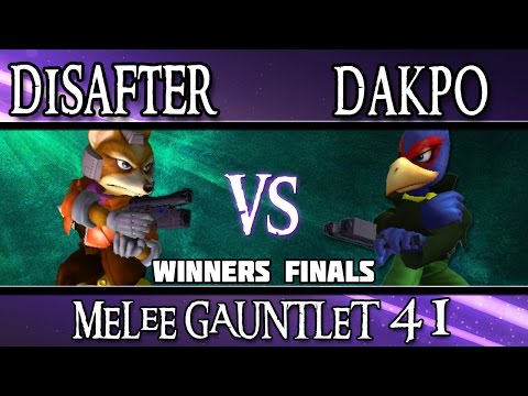 Melee Gauntlet 41 - [MB] Disafter (Fox) vs FX_DFW Dakpo (Falco) - WINNERS FINALS