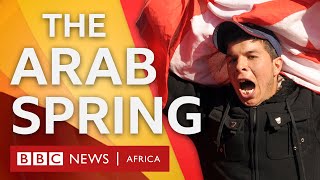 How did the Arab Spring start in Tunisia?
