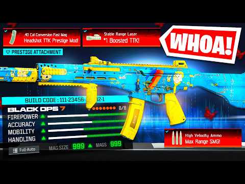 NEW DMG PRESTIGE MOD 🎯 #1 STURMWOLF 45 CLASS in BLACK OPS 7 (Best Sturmwolf 45 Loadout Meta BO7)