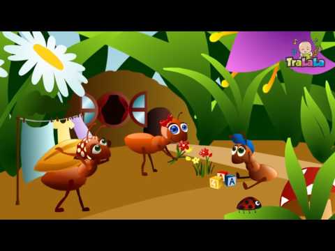 O furnică duce n spate   Cântece pentru copii   TraLaLa