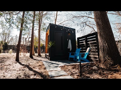 Why we chose an outdoor sauna