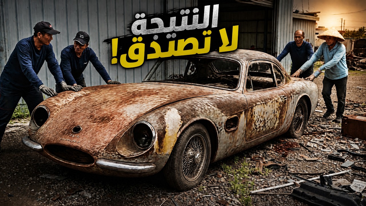 وثائقي من الخردة إلى الأسطورة: رحلة لإنقاذ كنز مدفون منذ 50 سنة… سيارة 1962 التي