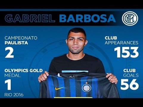 Gabriel Barbosa Inter Milan Skills And Goal 2016
