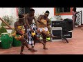 TRUE AKAN CULTURE: Wow traditional dance at Fella Makafui and Medikal’s wedding