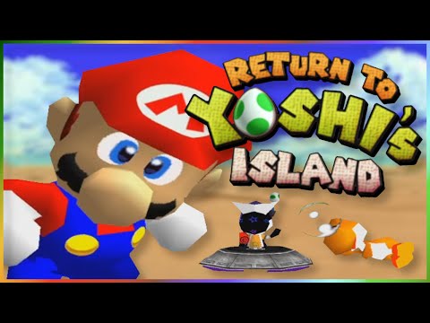 RETURN TO YOSHI'S ISLAND | NEW Super Mario 64 ROM Hack