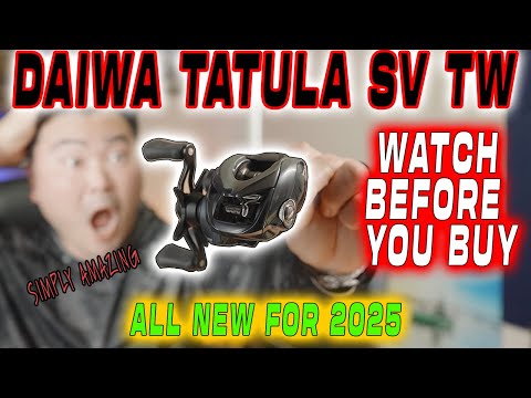 The Most Hype Reel From Daiwa‼️ | 2025 Daiwa Tatula SV TW Review