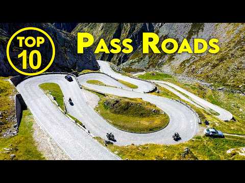 Top 10 Most Epic PASS ROADS in SWITZERLAND Alps 🇨🇭