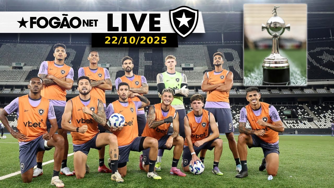 LIVE | Botafogo inicia planejamento para 2026, mas foco segue por vaga na Libertadores