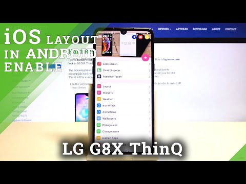 LG G8X ThinQ – Download iOS Launcher & Install Apple Layout