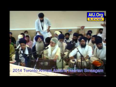 067 Toronto July 2014 Smaagam - Thursday Evening Keertan - B. Deepinder Kaur Jee NJ