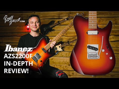Ibanez Prestige AZS2200F Electric Guitar - Sunset Burst | Buy
