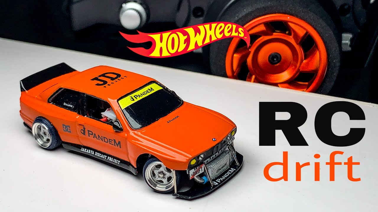 BMW M3 E30 RWD RC Drift Hotwheels Custom