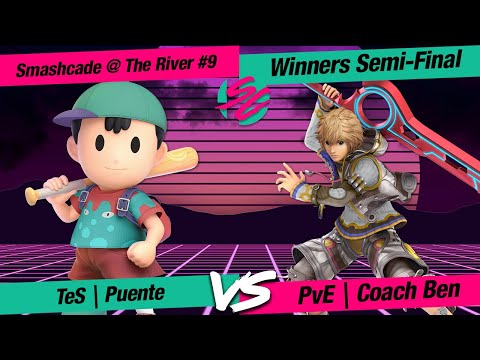 Smashcade @ The River #9 - SSBU - WSF - PvE | Coach Ben (Shulk) VS TeS | Puente (Ness)