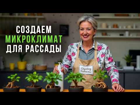 Создаем микроклимат для рассады!🌱