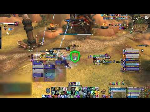 Farseer Restoration Shaman solo healing Warsong Gulch - 03/04/25