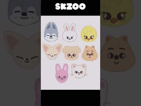 Skzoo is so cute#drawing #art #kpop #straykids #skz