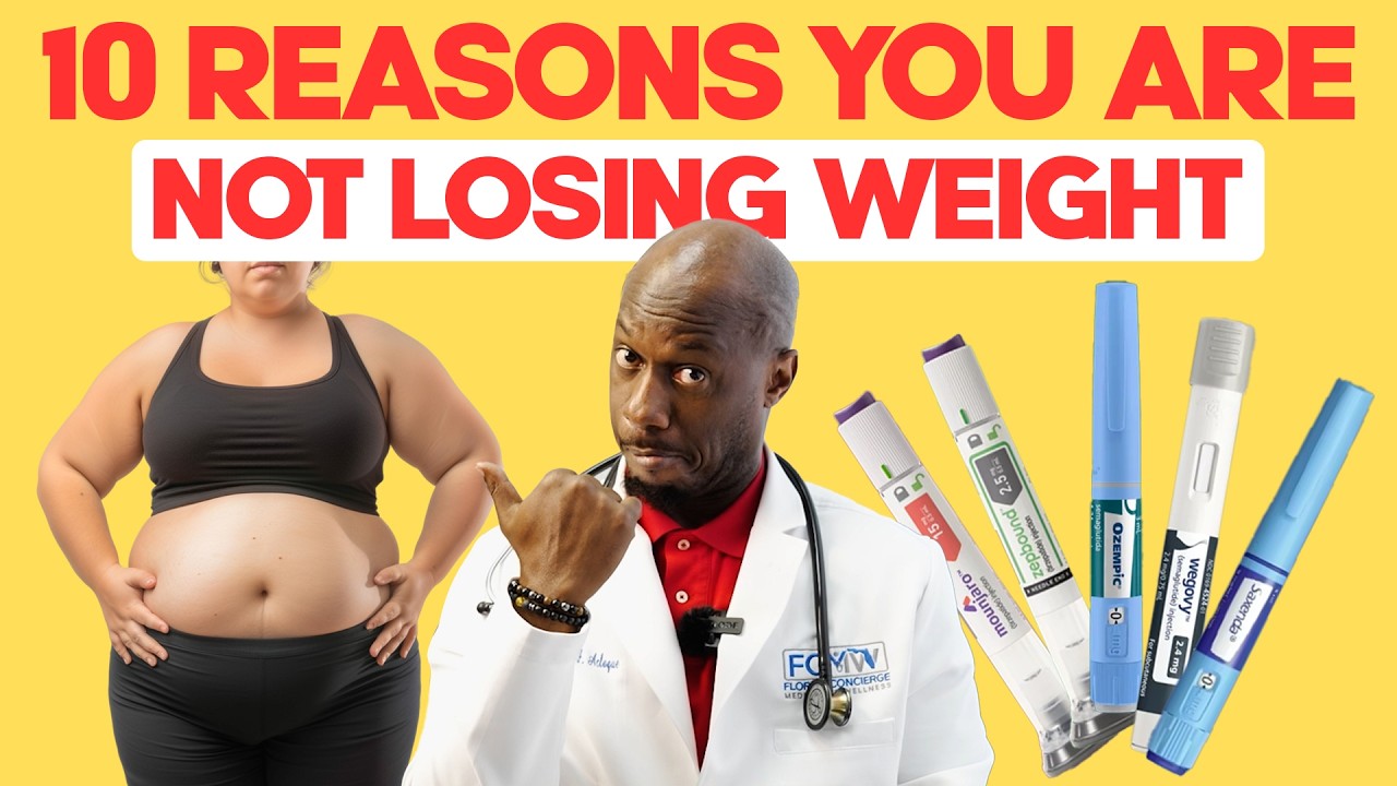 10 Reasons You Are NOT Losing Weight On GLP-1s