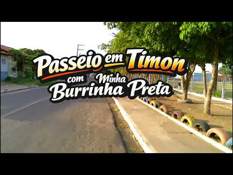 Timon Maranhão, passeio com minha burrinha preta.