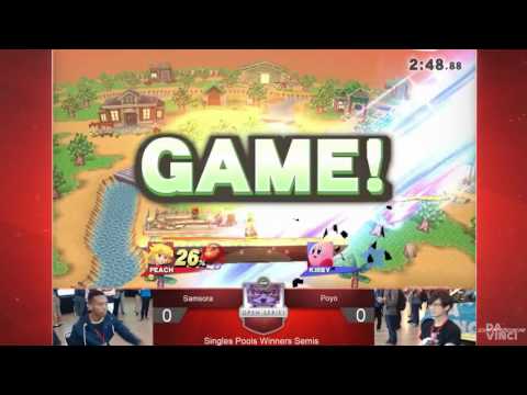 UGC Smash 4 Singles Pools - Samsora (Peach) vs. Poyo (Kirby)
