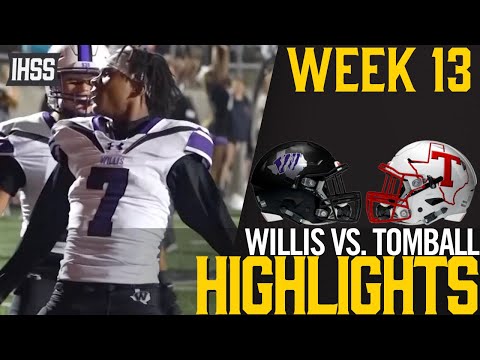 Willis Clutches Victory Over Tomball 34-27 in 6A-D2 Thriller!
