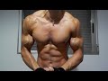 Flexing muscles