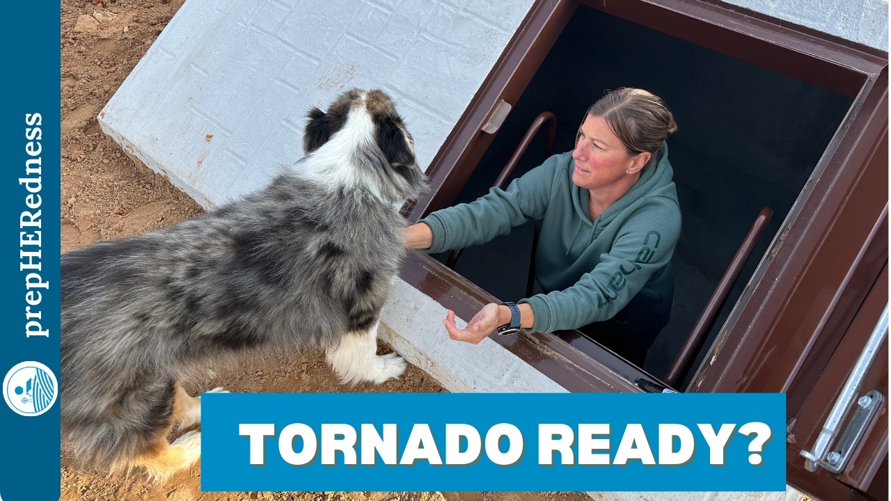 Prepping the Storm Shelter for OK Tornado Season - What You Need Inside (A Prepper's Complete Tour)