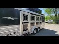 2016 Platinum Coach 4 Horse Trailer with 15.5' Living Quarters