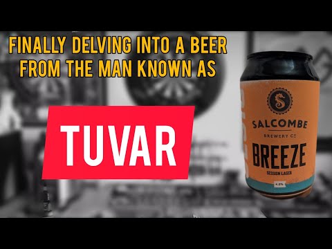 Breeze session lager 4% - Salcombe brewery - review No. 1926