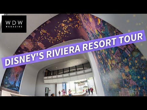 Disney's Riviera Resort Tour - Lobby, Pools, Mosaics, Dining AND MORE!