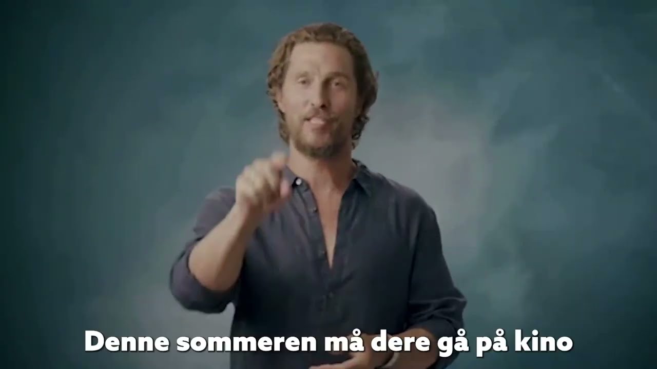 Matthew McConaughey talks about «Birk og Magna»