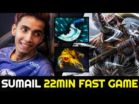 SUMAIL Mid Magnus — 22min GG Fast Game 7.27 Dota 2